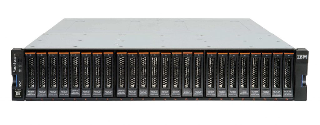 Die IBM FlashSystem 5000-Modelle sind für datenintensive Anwendungen konzipiert.